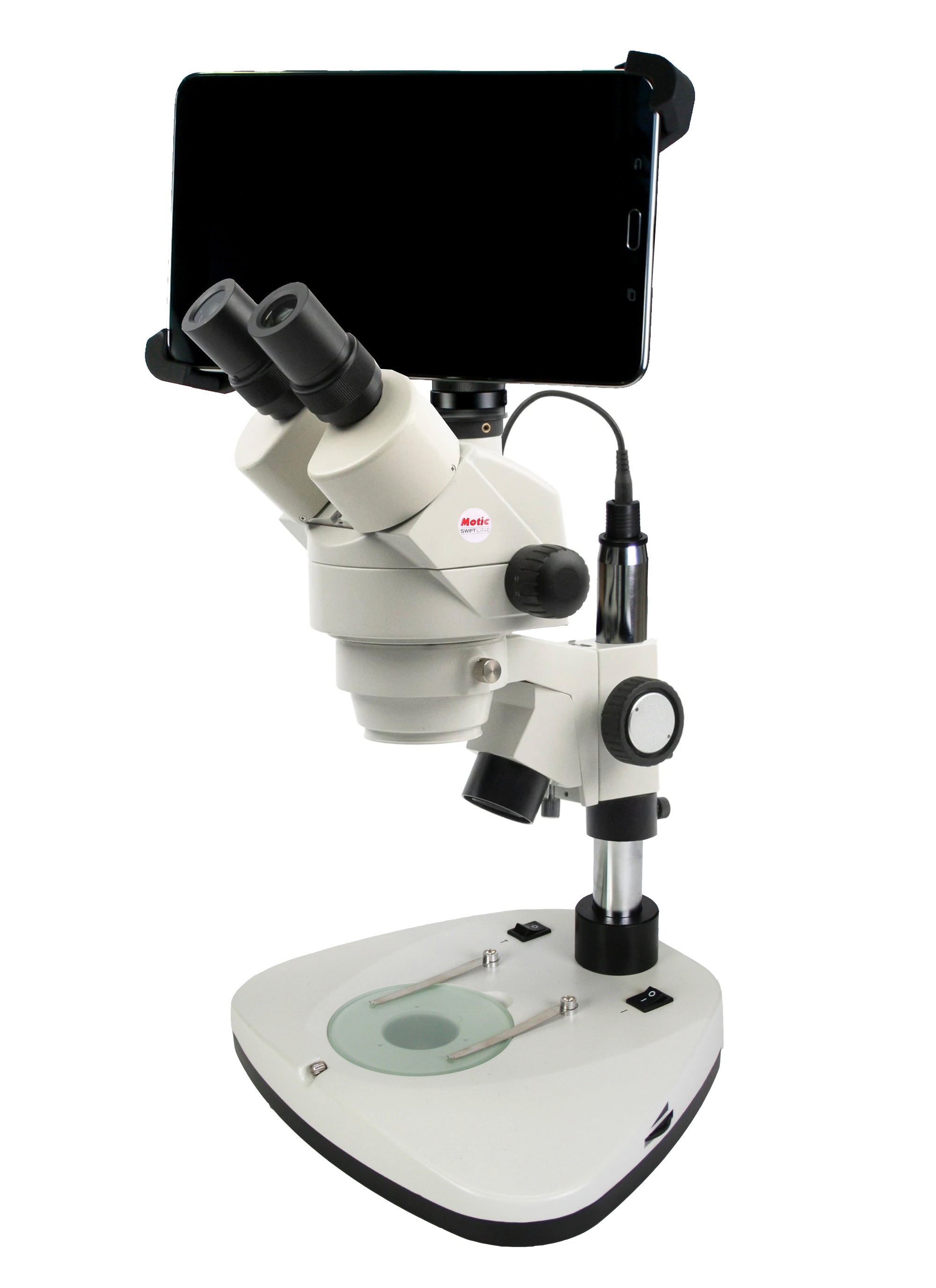 Zoom Stereo Microscope (0.75X-4.5X) with 8" Tablet - M30TZ-SM99CL-BTI1